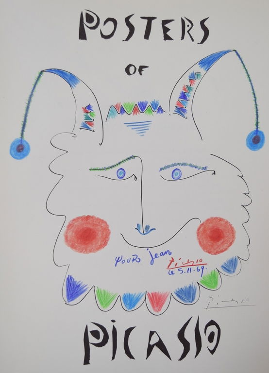 POSTERS OF PABLO PICASSO HAND SIGNED BOOK BY CROWN (1 of 18)