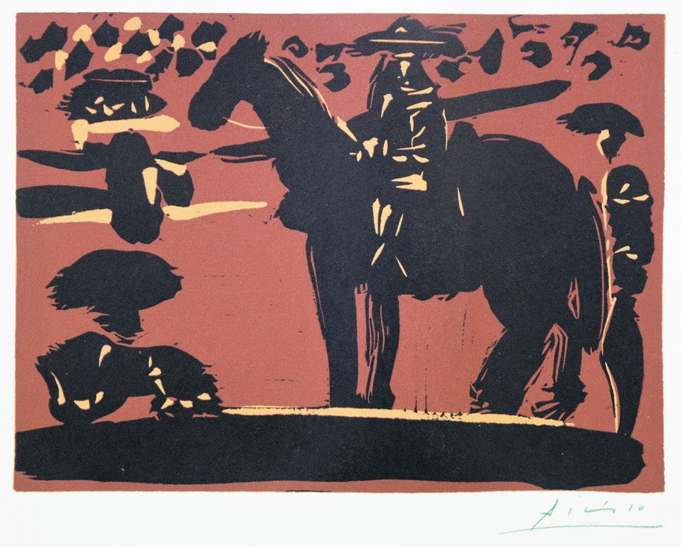 PABLO PICASSO SIGNED LINOCUT (1 of 1)