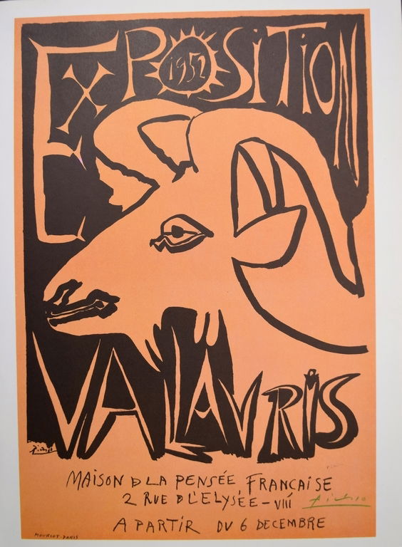 "COLOR POSTER LITHOGRAPH" by PABLO PICASSO (1 of 1)