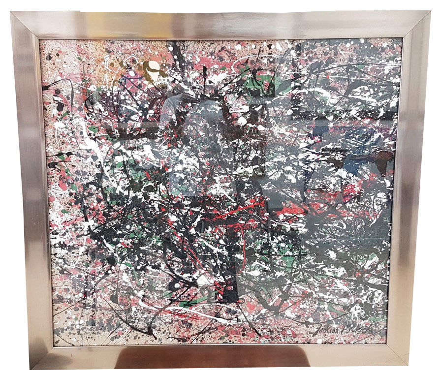 Jackson POLLOCK (ATTRIB.) PAINTING (1 of 3)