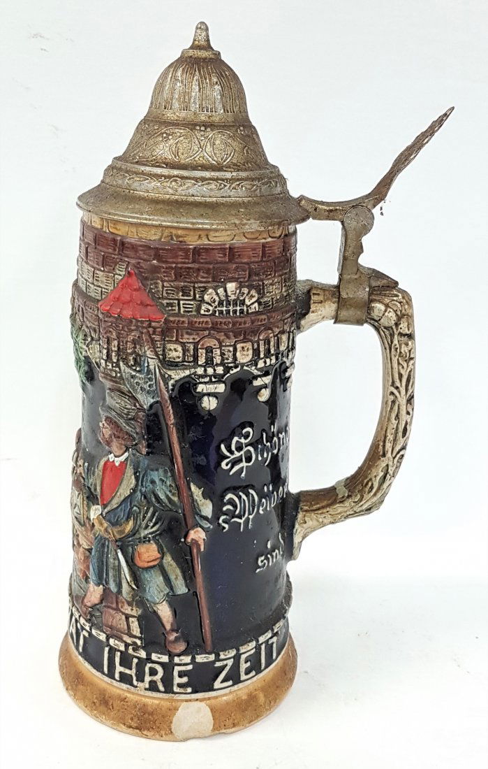 ANTIQUE GERMAN BEER STEIN (1 of 3)