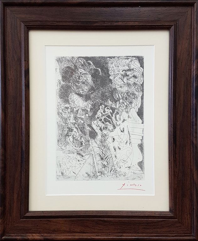 Pablo PICASSO SUITE VOLLARD LITHOGRAPH (1 of 2)