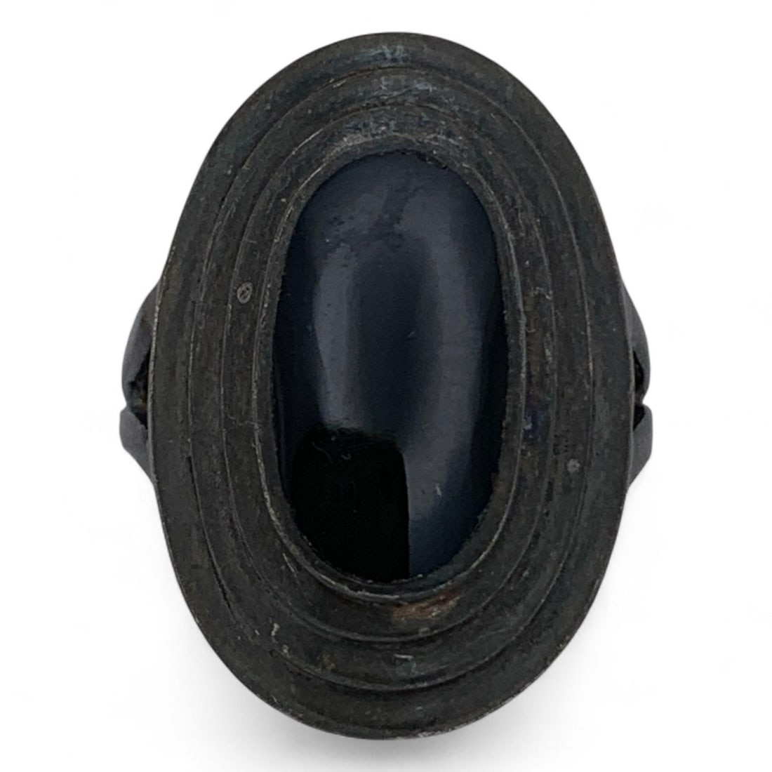 Sterling Silver Ring With Black Stone (1 of 7)