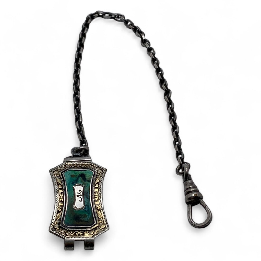 Sterling Silver Watch Fob (1 of 7)