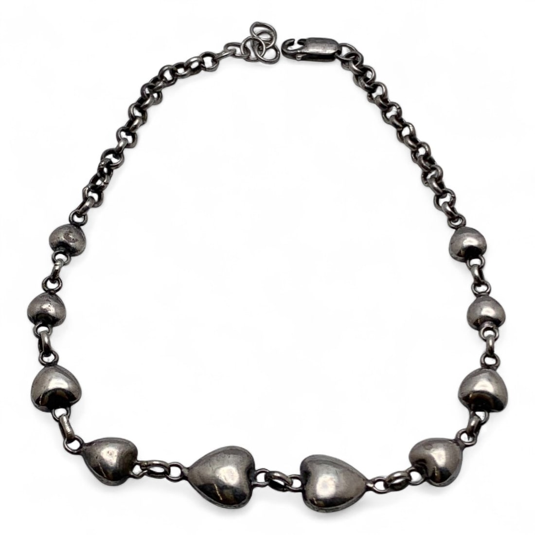Sterling Silver Bracelet: Marked 925 - 11 1/4" Long - 11.3 Grams