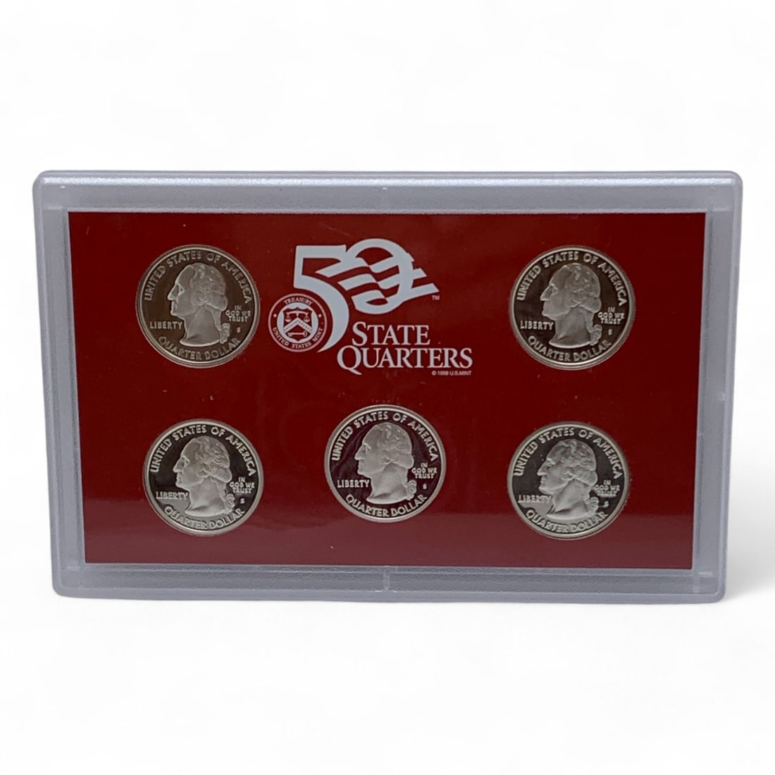 2004 United States Mint Quarters Silver Proof Set (1 of 6)