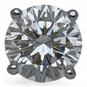 Leo 14k White Gold & 1.98ct Diamond Ring