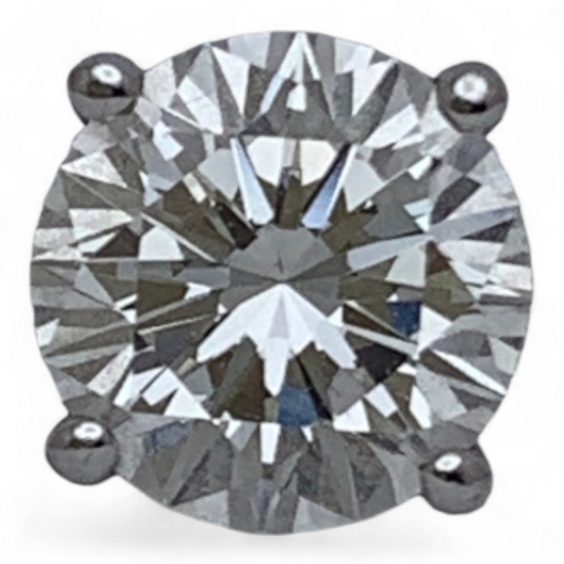 Leo 14k White Gold & 1.98ct Diamond Ring