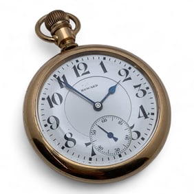 Howard Gold Filled 21 Jewels Pocket Watch