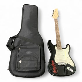 Rolling Stones Crescent Electric Quitar In Case