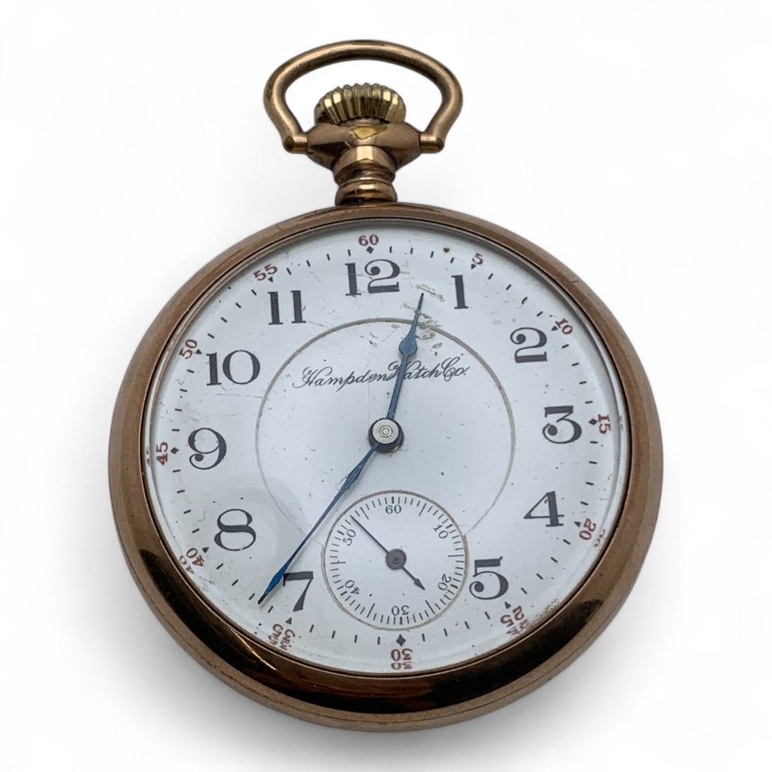 Hampden Gold Filled 15 Jewels Pocket Watch (1 of 10)