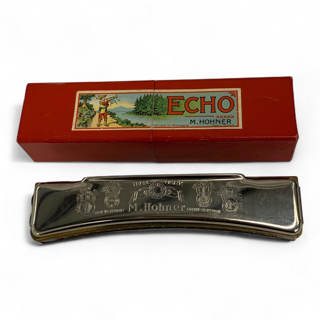 M. Hohner Echo Harmonica In Original Case (1 of 6)