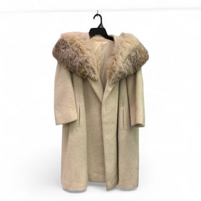 C & J Great Britain Llama Long Coat