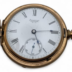 American Waltham Gold Filled Pocket Watch