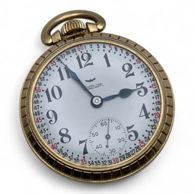 Waltham 10k Gold Filled Pocket Watch
