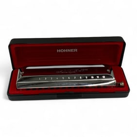 M. Hohner 7565 Meisterklasse Harmonica In Case