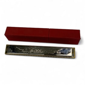 M. Hohner Poly Phonia No. 5 Harmonica In Case