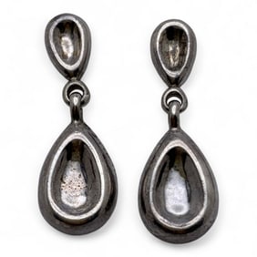 Pair Of Sterling Silver Earrings