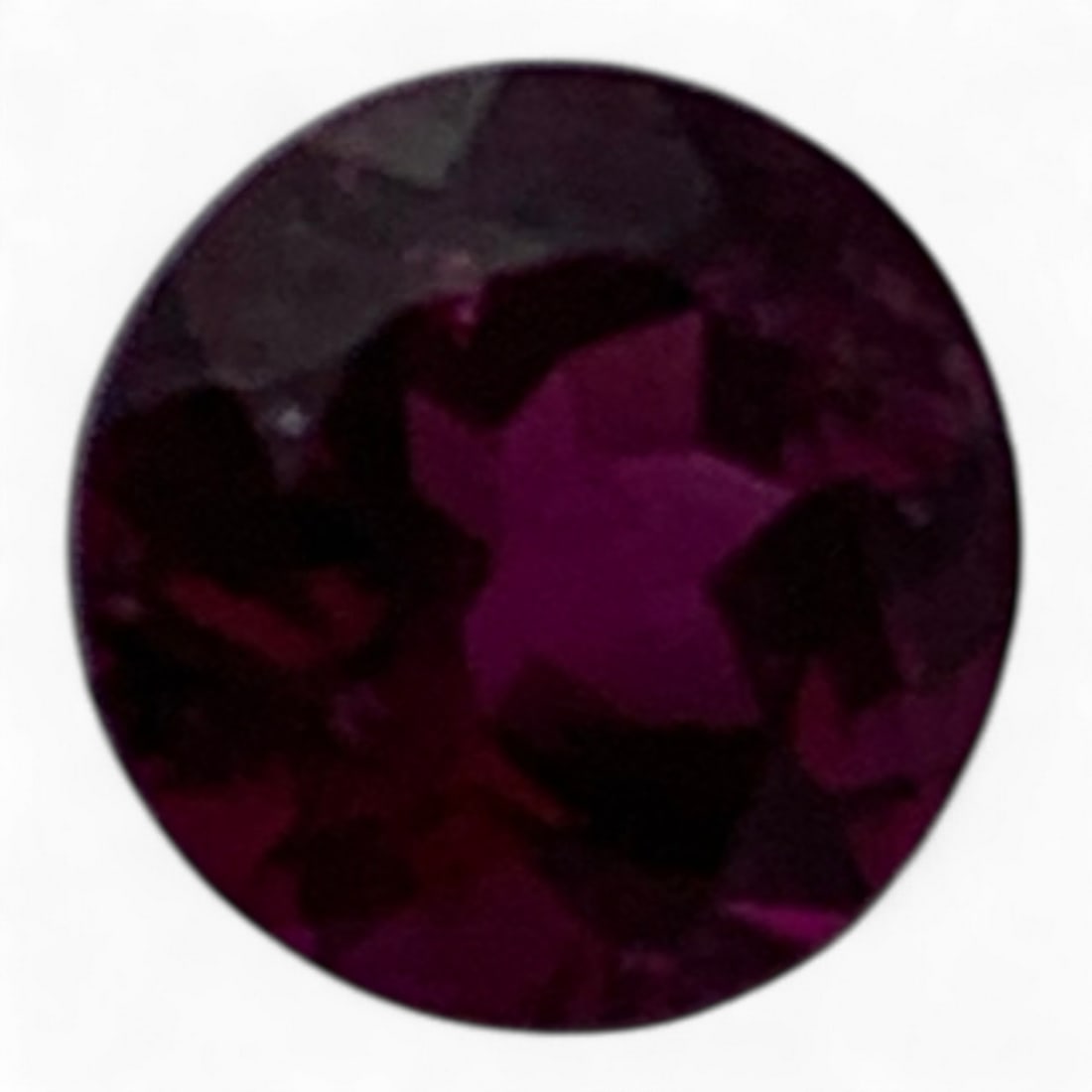 Faceted Purple Amethyst Gemstone: 4.5mm Diameter - 0.2 Grams Gemstones Tested With Presidium Gem Tester Il - Berners Does Not Guarantee Authenticity Of Gemstone