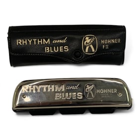 Hohner Rhythm And Blues Harmonica In Case