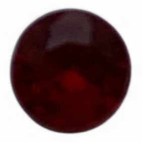 Faceted Red Garnet Gemstone