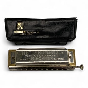 M. Hohner Chromonica In Original Case