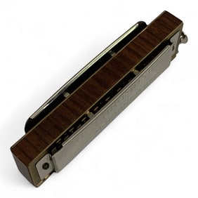 M. Hohner Echo Harp Harmonica In Original Case