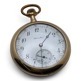 Hamilton Gold Filled Pocket Watch