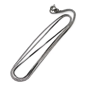 Sterling Silver Box Chain Necklace