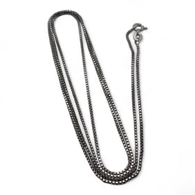 Sterling Silver Box Chain Necklace