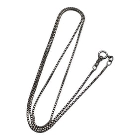 Sterling Silver Box Chain Necklace