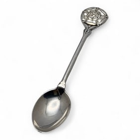 Hallmarked Sterling Salt Spoon