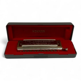 Hohner The Chromonica Harmonica In Case