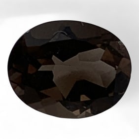 Faceted Brown Quartz Gemstone