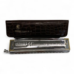 Hering's Professional 64 Chromatic Harmonica