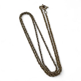 Sterling Silver Gold Tone Necklace