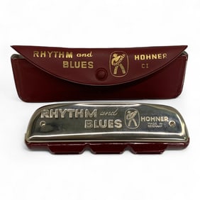 Hohner Rhythm And Blues Harmonica In Case