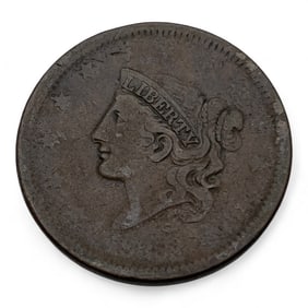 1838 Braided Hair Liberty Head Large Cent