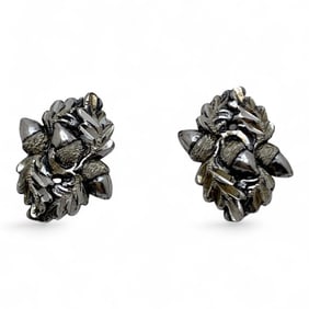 Pair Of Sterling Silver Earrings