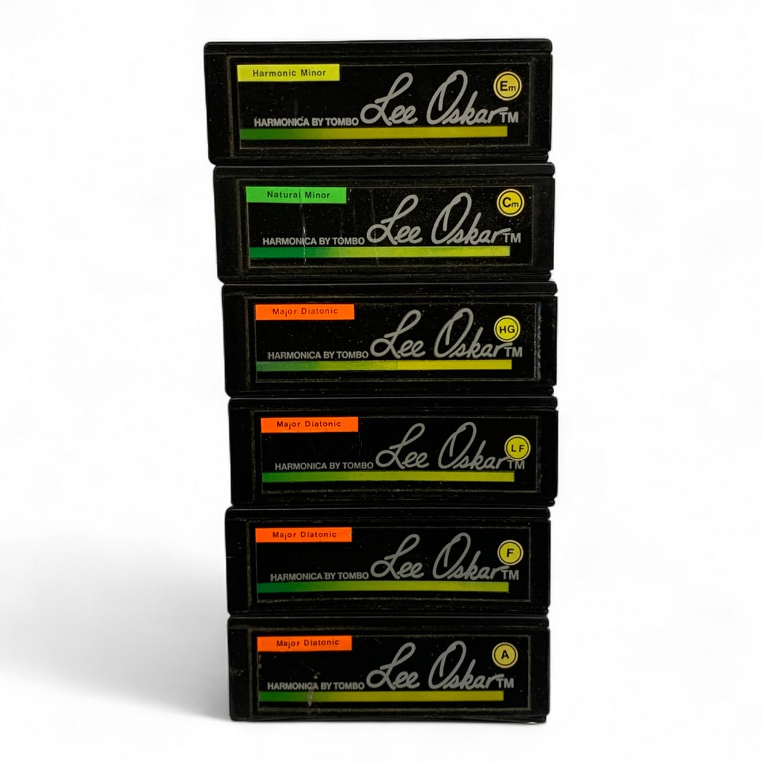 6 Lee Oskar Harmonicas By Tombo (1 of 5)