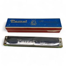 Parrot Harmonica In Case