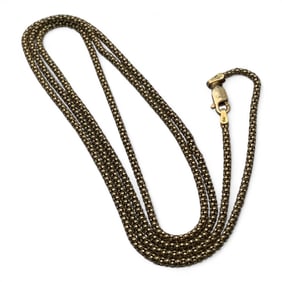 Sterling Silver Gold Tone Necklace