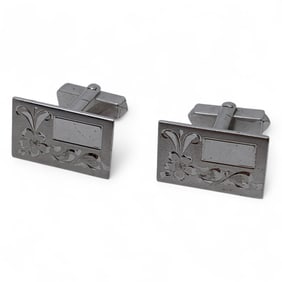 Pair Of Sterling Silver Cuff Links