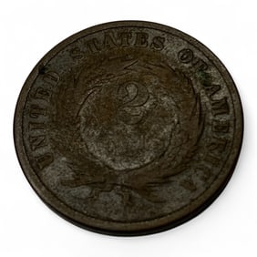 1867 Shield 2 Cent Piece