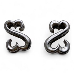 Sterling Silver Heart Earrings