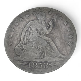 1853 O Seated Liberty Half Dollar