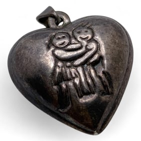 Sterling Silver Heart Pendant