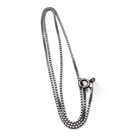 Sterling Silver Box Chain Necklace