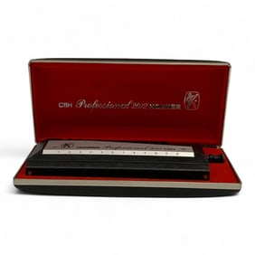 Hohner Professional 2012 C B H Harmonica In Case