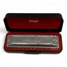 M. Hohner 580 Meisterklasse Harmonica & Case